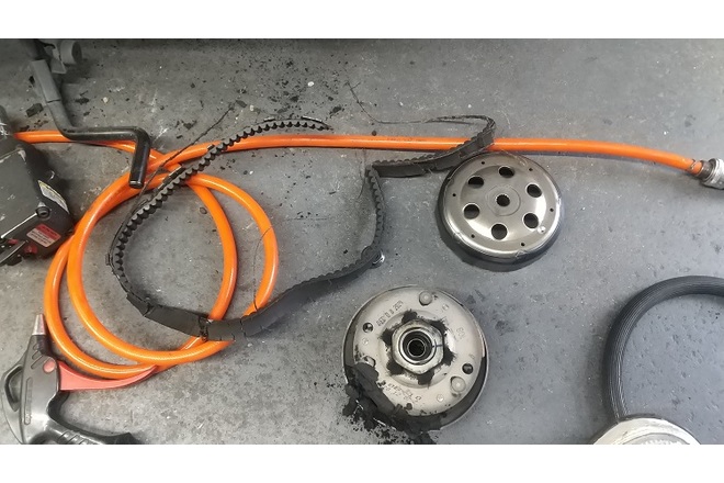 ヤマハ ニュースギア Vベルト交換 | お役立ち情報 | 石川自動車通信